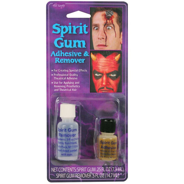 Spirit Gum & Remover Theatrical Adhesive Set
